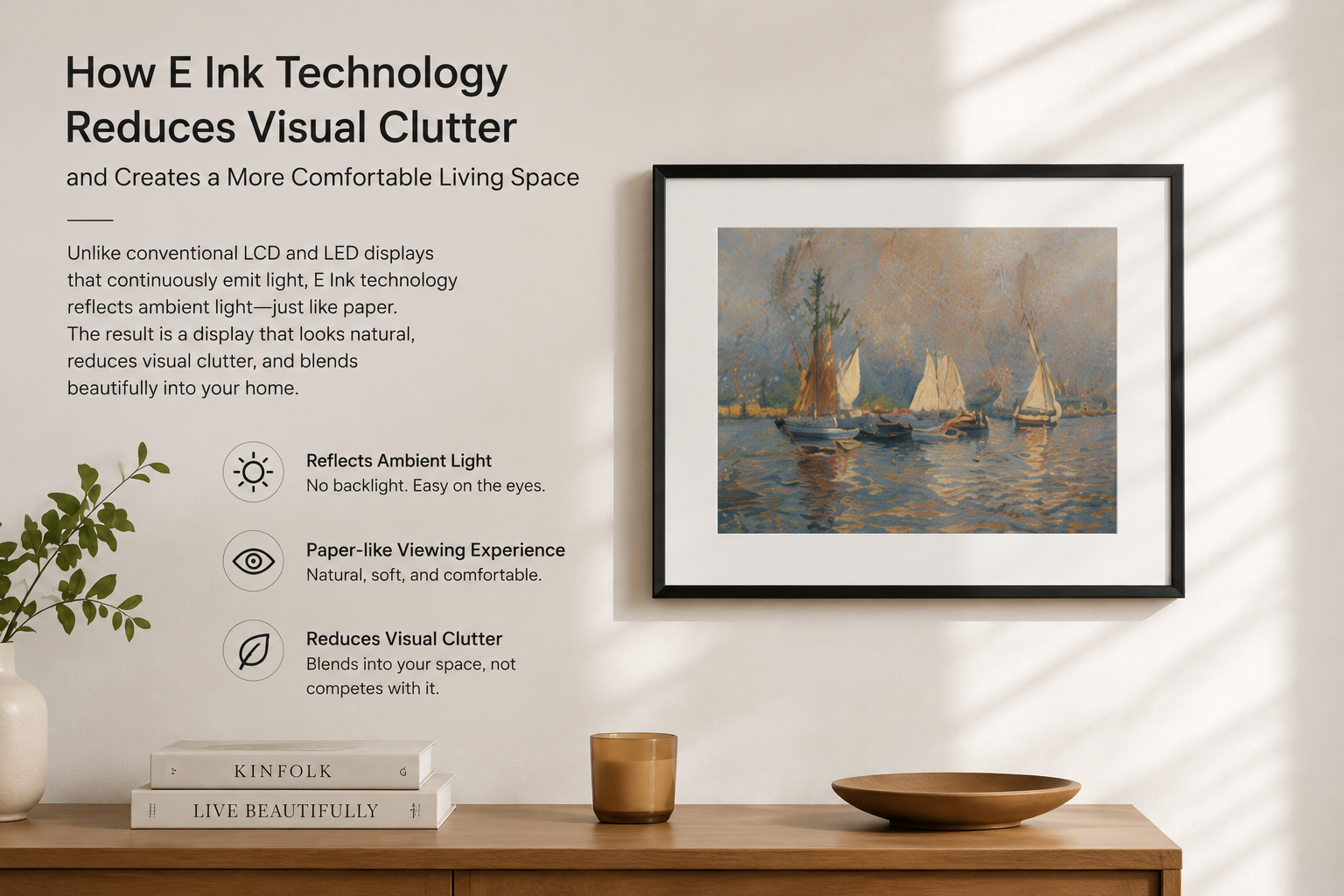 How E Ink Technology Reduces Visual Clutter